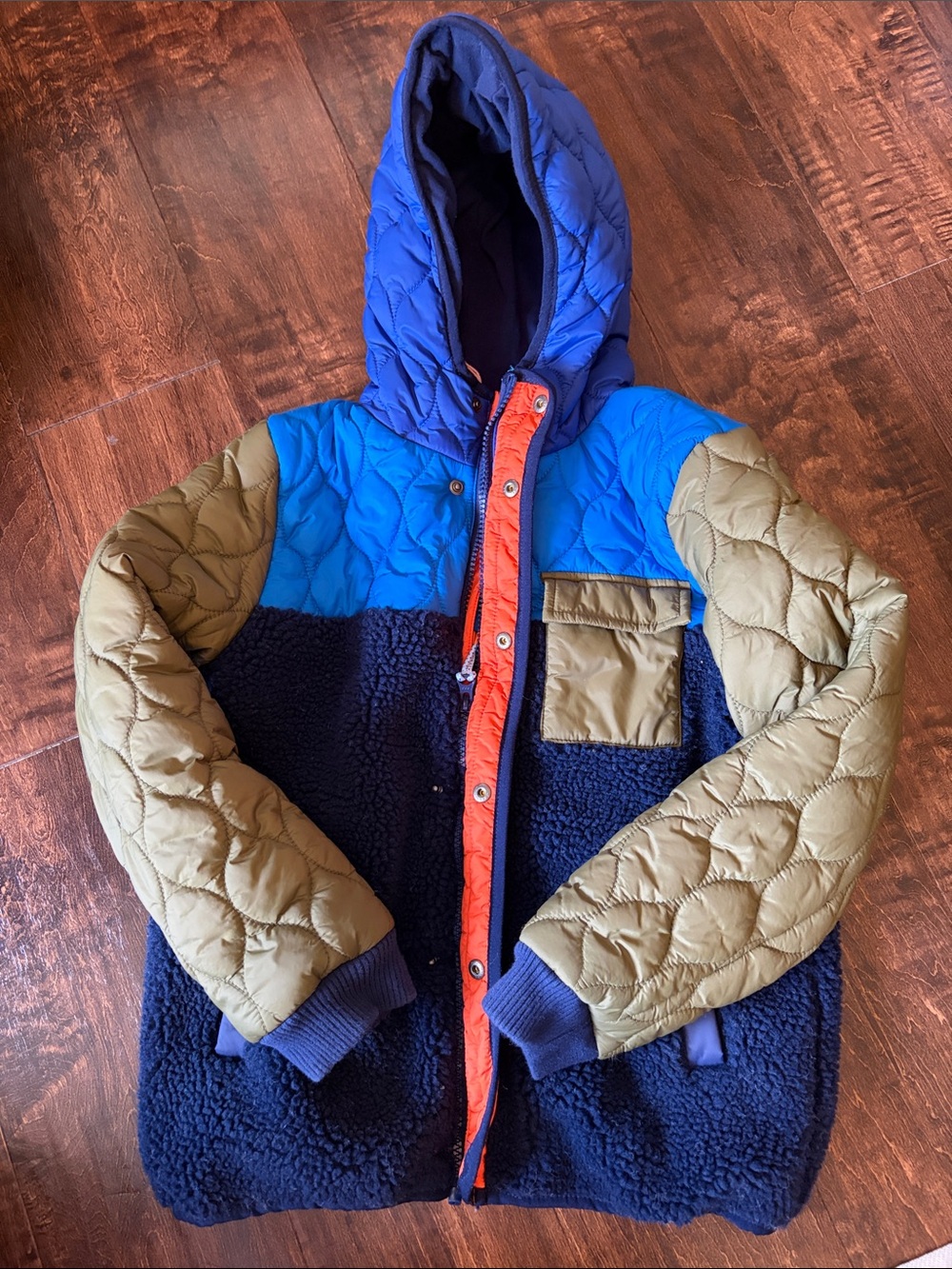 Boden Quilted Borg Jacket